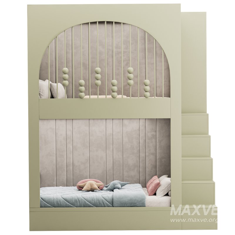 Childrens bunk bed 23 - Image 2