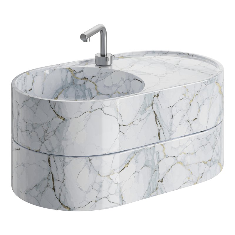 GALASSIA T65 Washbasin - Image 1