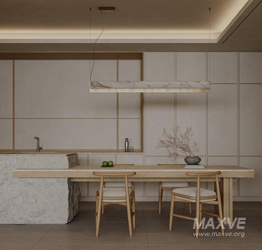 Japanese living and dining room - Image 1