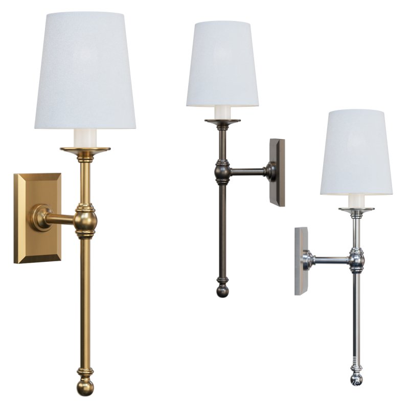 classic 19in tail sconce - Image 2