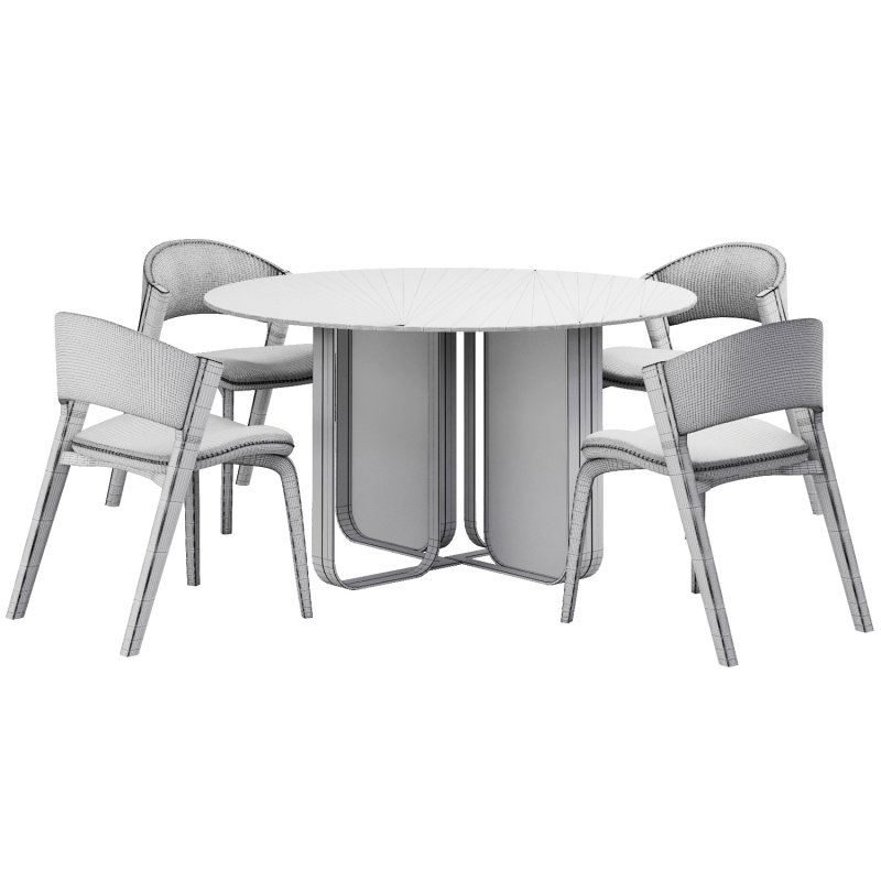 Dinning chair and table291 - Image 4