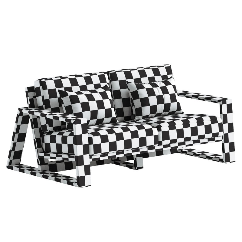 Canyon Outdoor Teak Sofa - Image 8