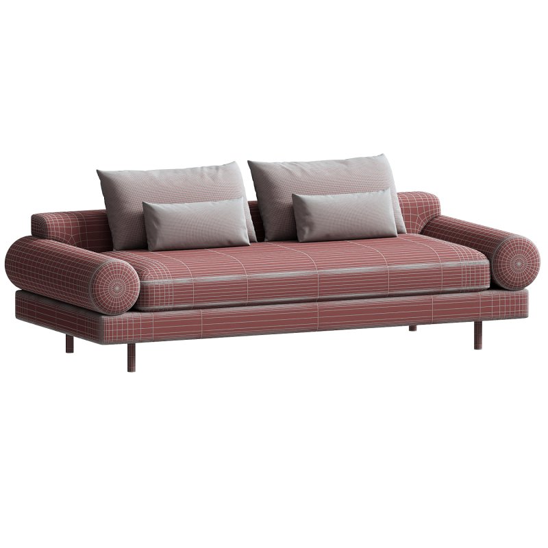 Retro Roll Arm Sofa set - Image 6