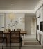 Modern living room and dining room interior scene - Thumbnail 6