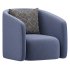 Andy Cream Boucle Club Chair - Thumbnail 3