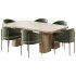 Rectangular dining table and Solana Chair set 3 - Thumbnail 3