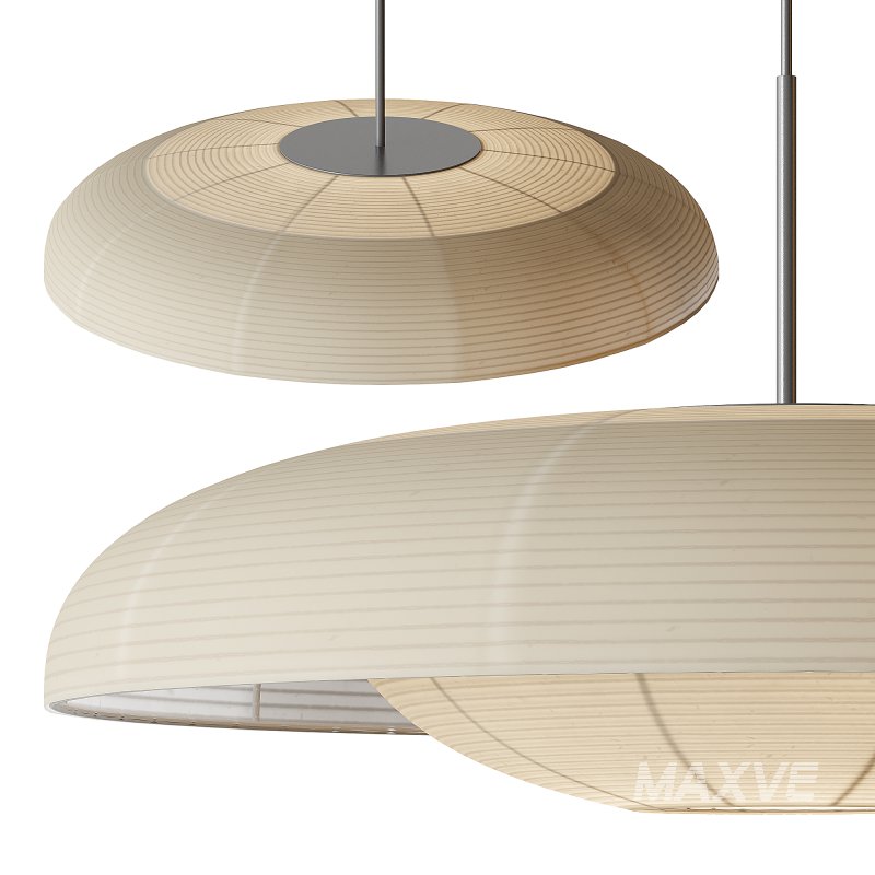 Baho Art Fabric Pendant Light Lampshade - Image 5