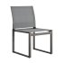 Hayman Teak and Aluminum Armless Dining Chair-Harbour - Thumbnail 4