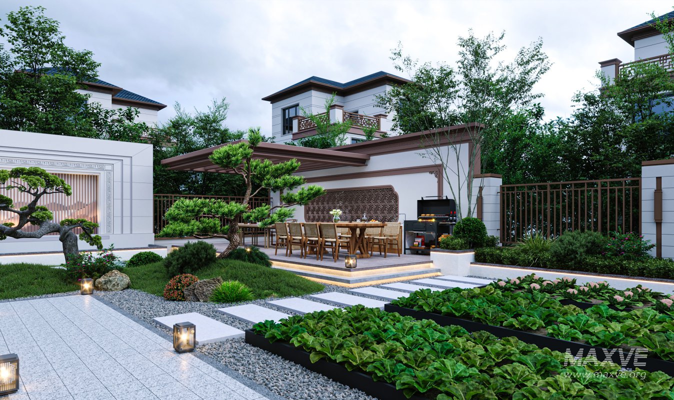 Garden Courtyard - Image 1