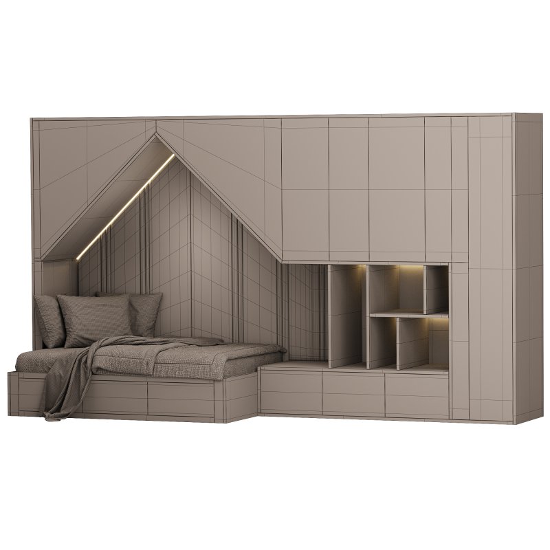 Childrens bunk bed 26 - Image 4