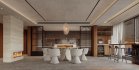 Modern living room and dining room interior scene - Thumbnail 2