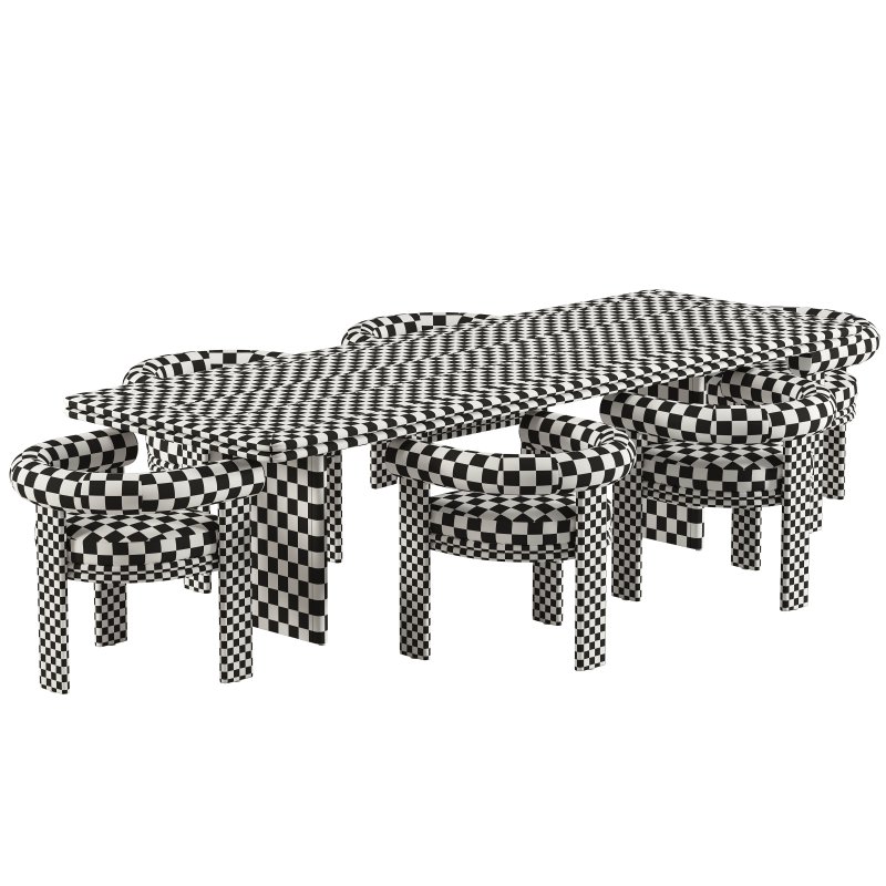 Collins Dining Chair and Table-Harbour - Image 5