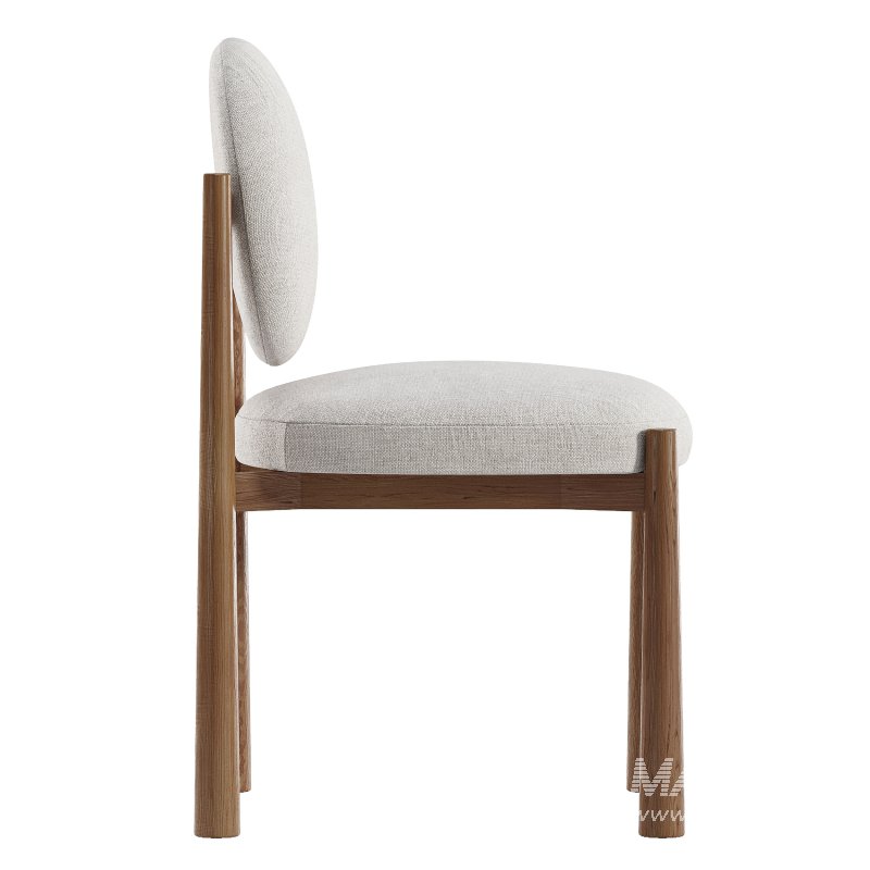 Truett Dining Chair Ivory Basketweave-luluandgeorgia - Image 6