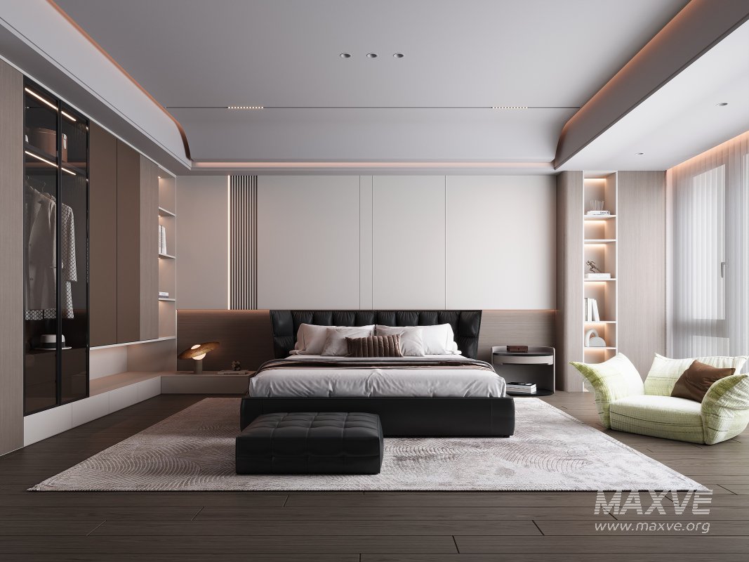 Modern bedroom - Image 1