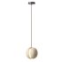 Traditional Japanese Yellow Travertine Pendant Lamp - Thumbnail 2