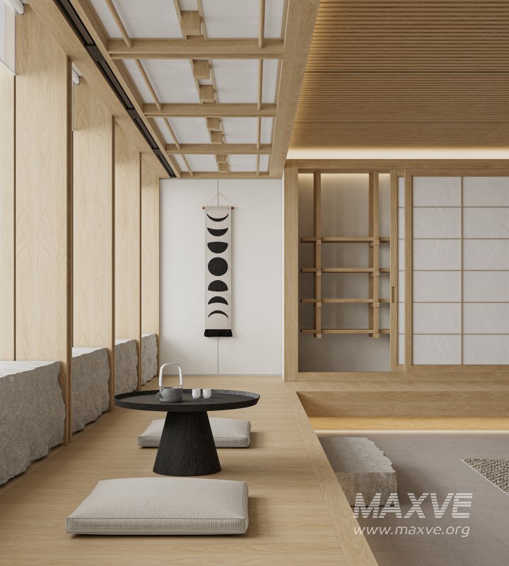 Japanese living and dining room - Image 5