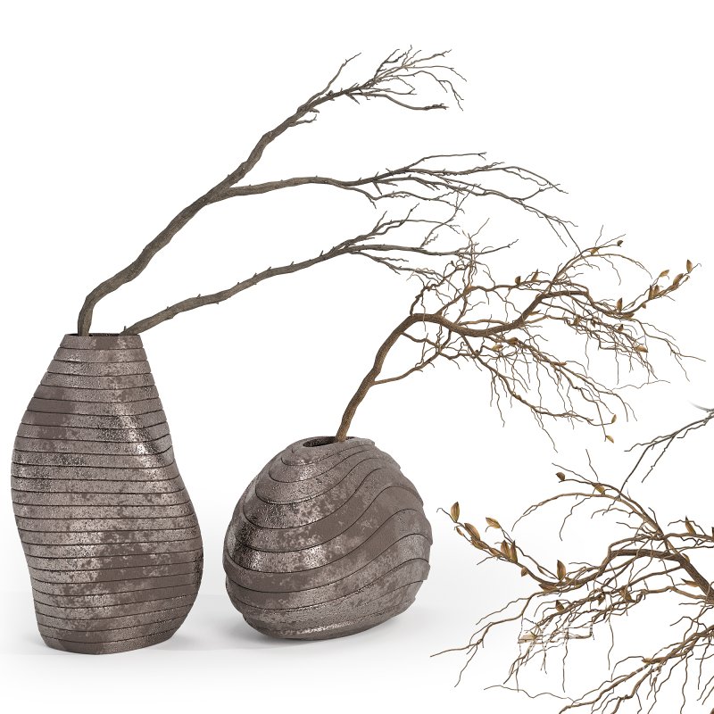 Plants bouquet with decorative vases 17 - Image 1