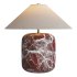 Block Rosso Levanto Marble Table Lamp - Thumbnail 3