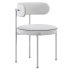 INESSE BOUCLE DINING CHAIR-CB2 - Thumbnail 7