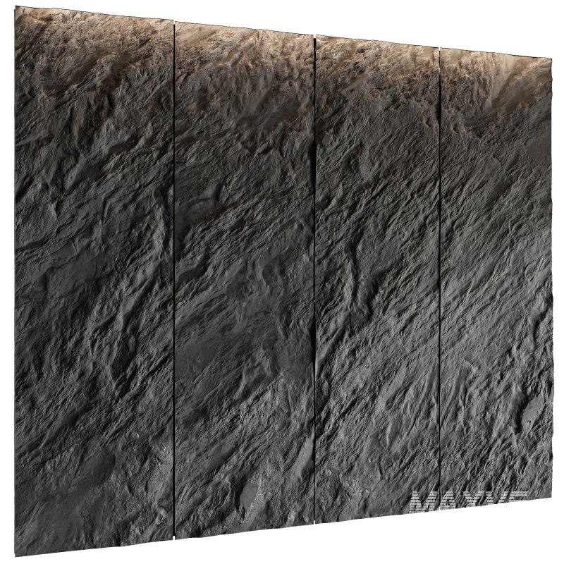 Rock Wall Set 01 - Image 1