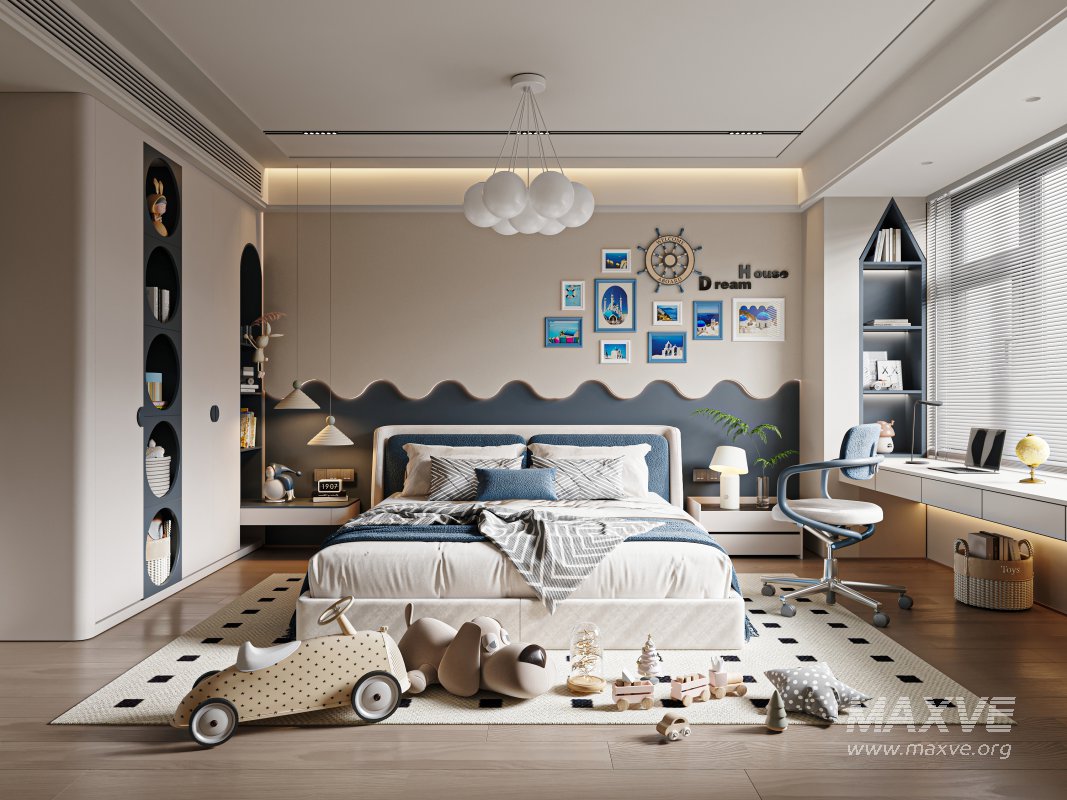 Modern bedroom - Image 1