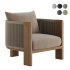 Palm Beach Teak Lounge Chair-Harbour - Thumbnail 1