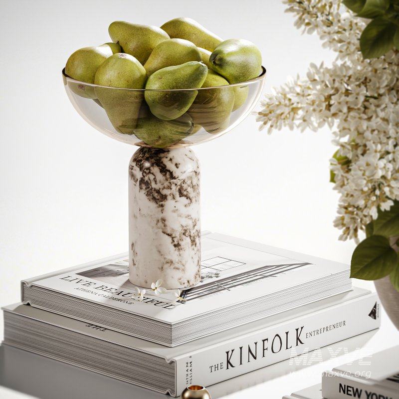 White Lilac and Pear Tabletop - Image 4