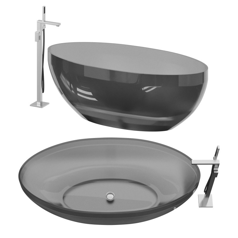 ABBER Kristall AT9702Amethyst washbasin - Image 4