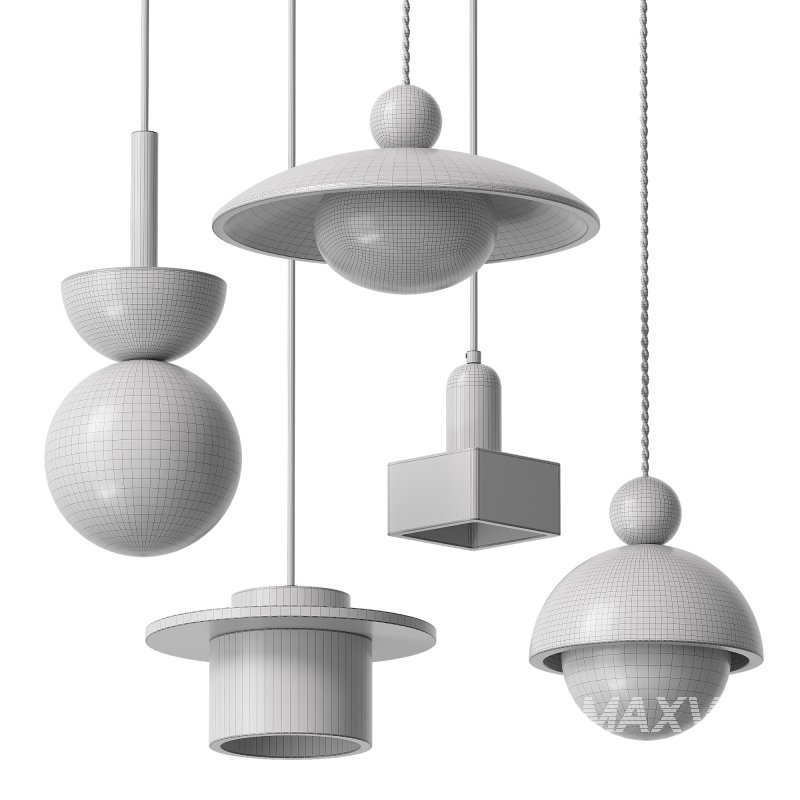 Traditional Japanese Pendant Lamps - Image 5