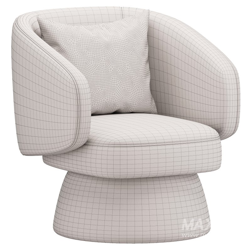 Air Swivel Armchair - Image 5
