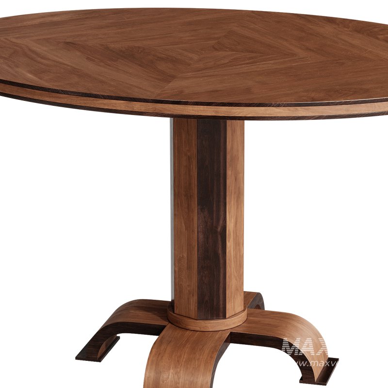 1930s Swedish Oval Pedestal Table - Image 1