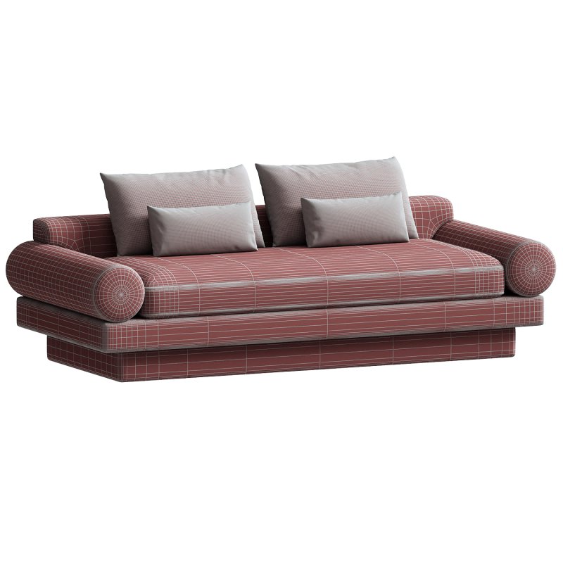 Retro Roll Arm Sofa set - Image 2