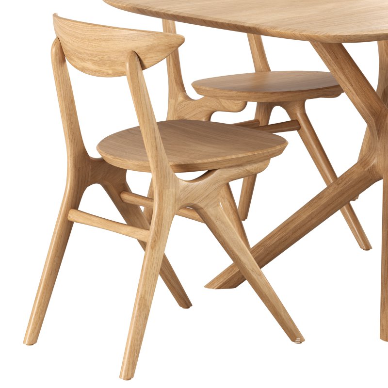 eye dining chair oak-x dining table - Image 11
