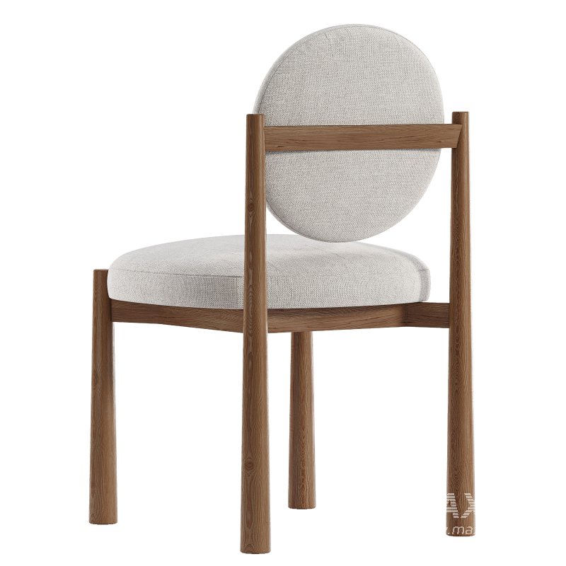 Truett Dining Chair Ivory Basketweave-luluandgeorgia - Image 5