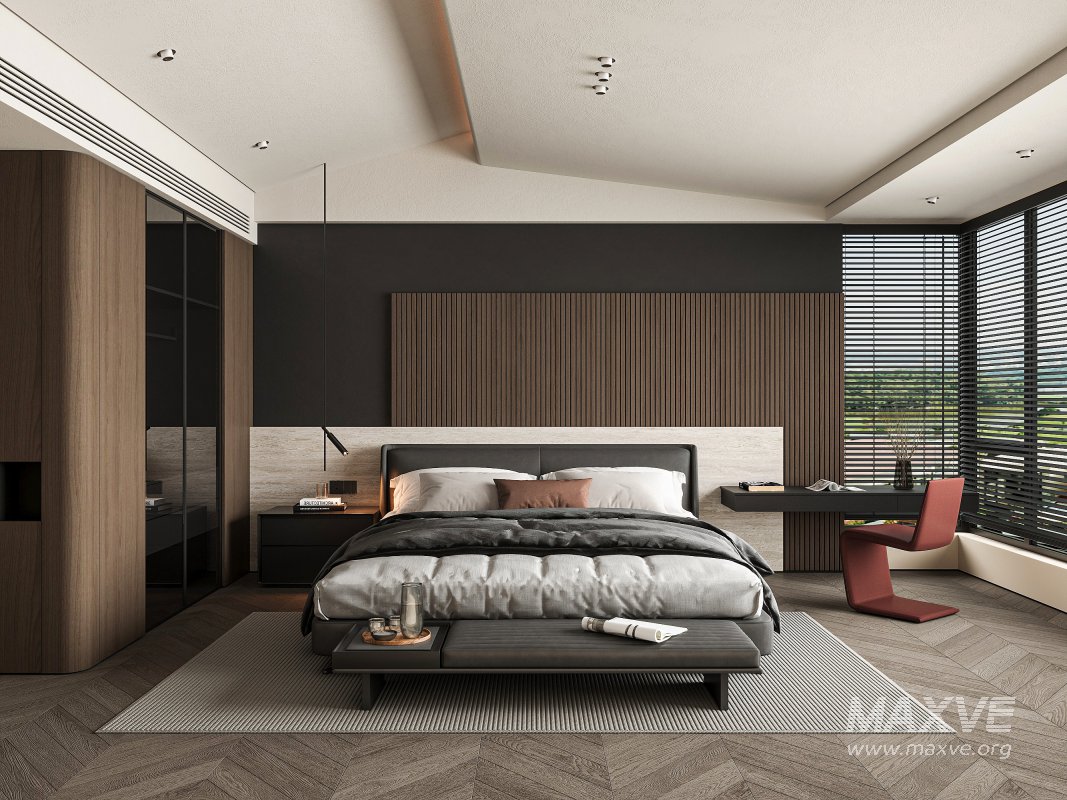 Modern bedroom - Image 1