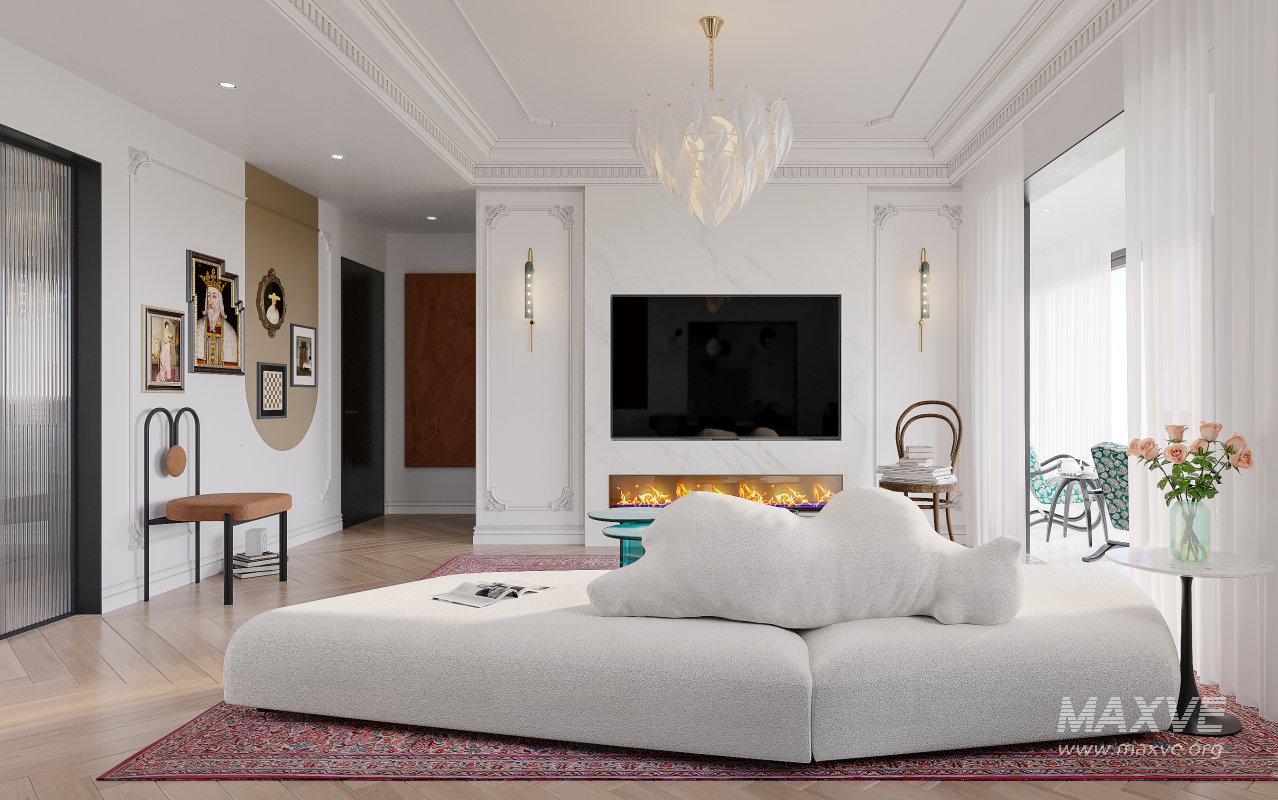 Luxurious living room and dining room bedroom - Image 6