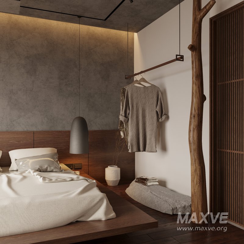 Japanese Living Room Dining Room Bedroom - Image 16