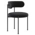 INESSE BOUCLE DINING CHAIR-CB2 - Thumbnail 6