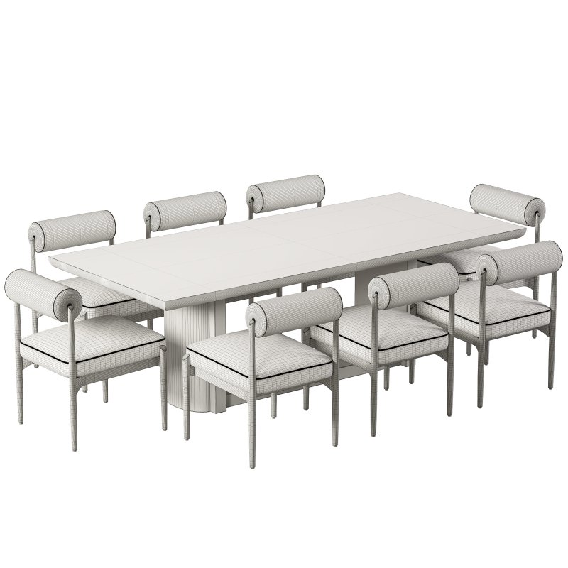 Jazelle Dining Chair & Garrett Dining Table - Image 6