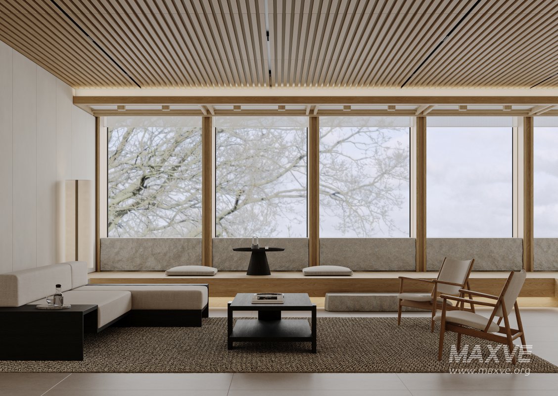 Japanese living and dining room - Image 2