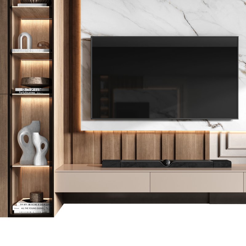 TV Wall-Set 01 - Image 4