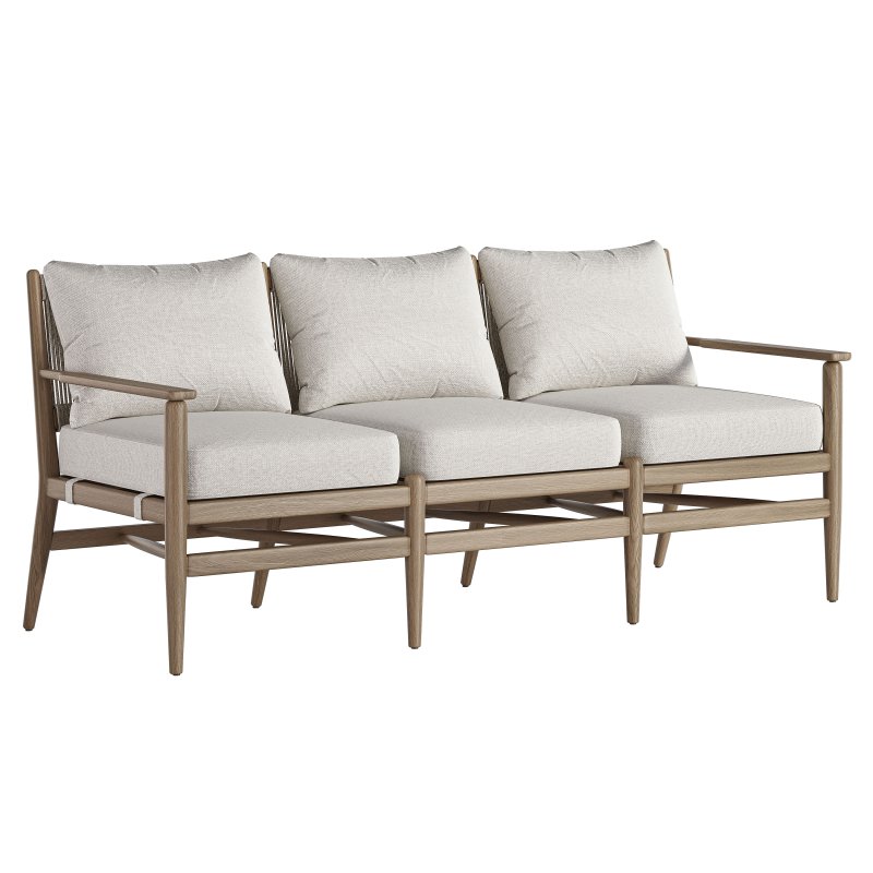 Rosen Outdoor Sofa-Fourhands - Image 2