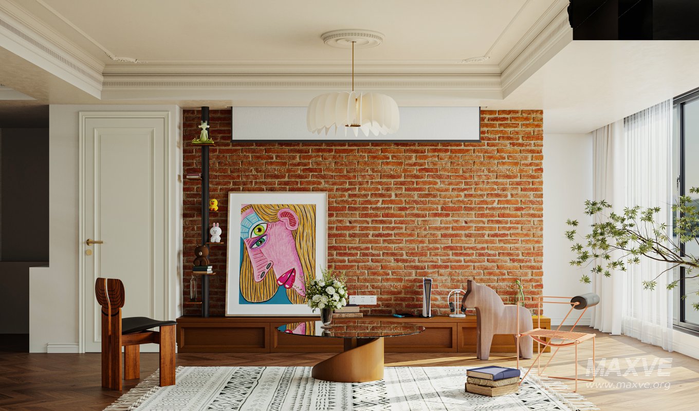 Luxurious living room and dining room - Image 1