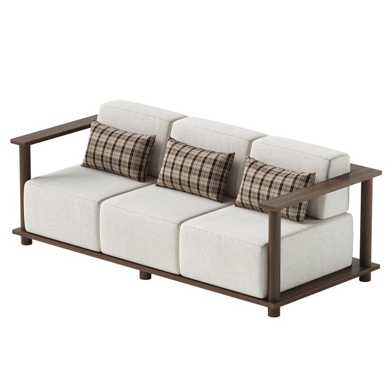 Pinet Teak Outdoor Sofa - Image 3