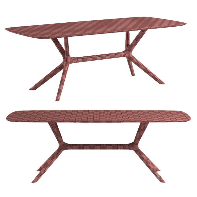 eye dining chair oak-x dining table - Image 9