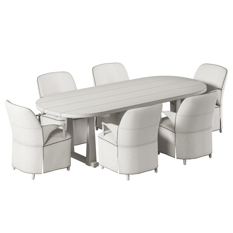 Brently Chair & Ayla Dining Table-Fourhands - Image 7
