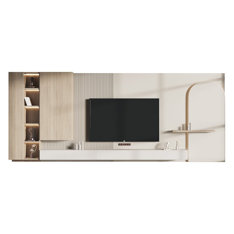 Modern TV Wall 05 - Image 2