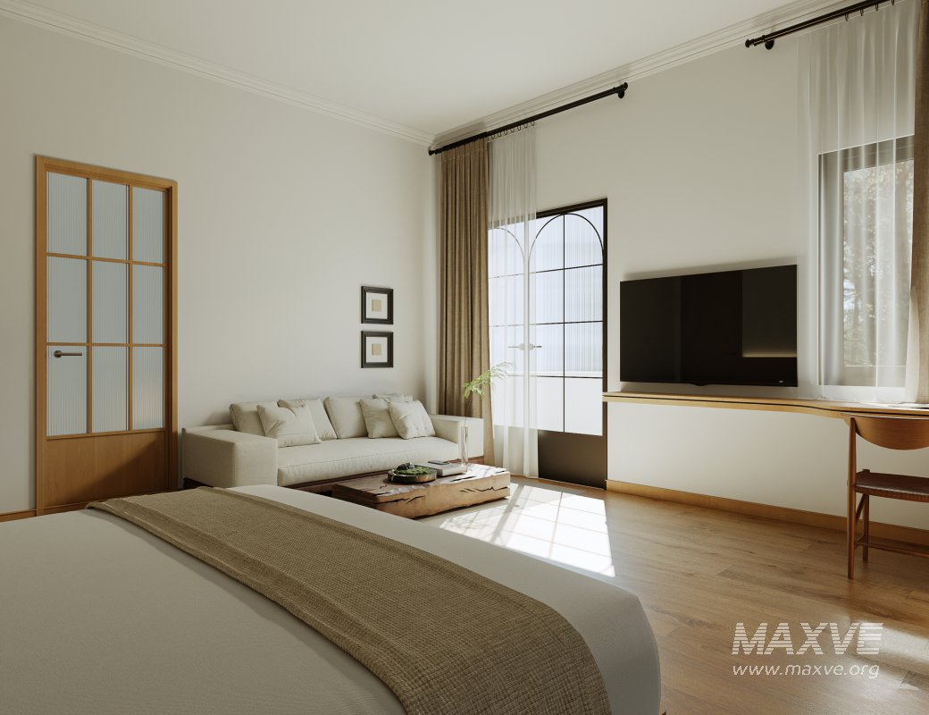 hotel bedroom - Image 2