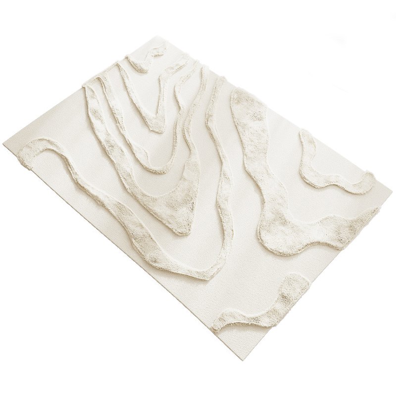 100% cotton rug Limestone - Image 2