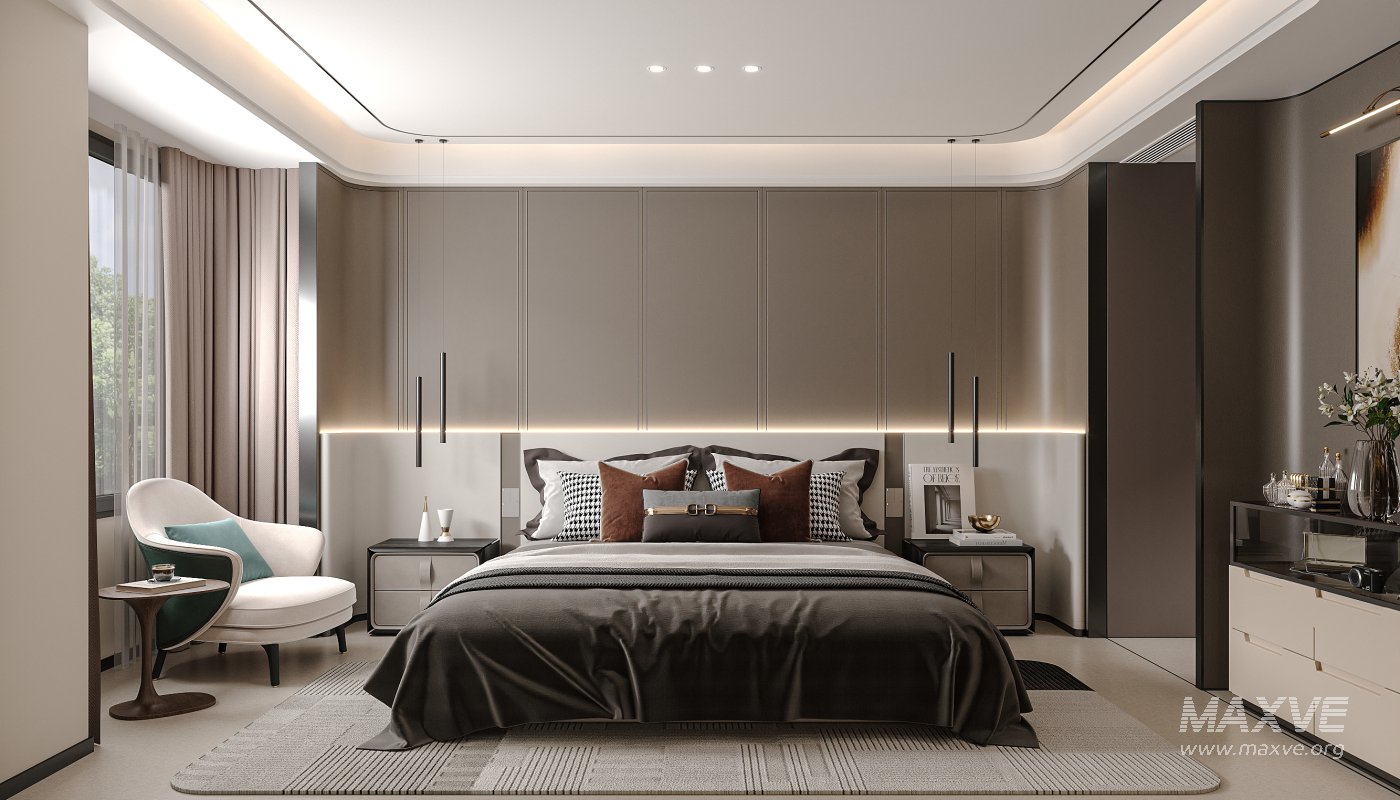 Modern bedroom - Image 1